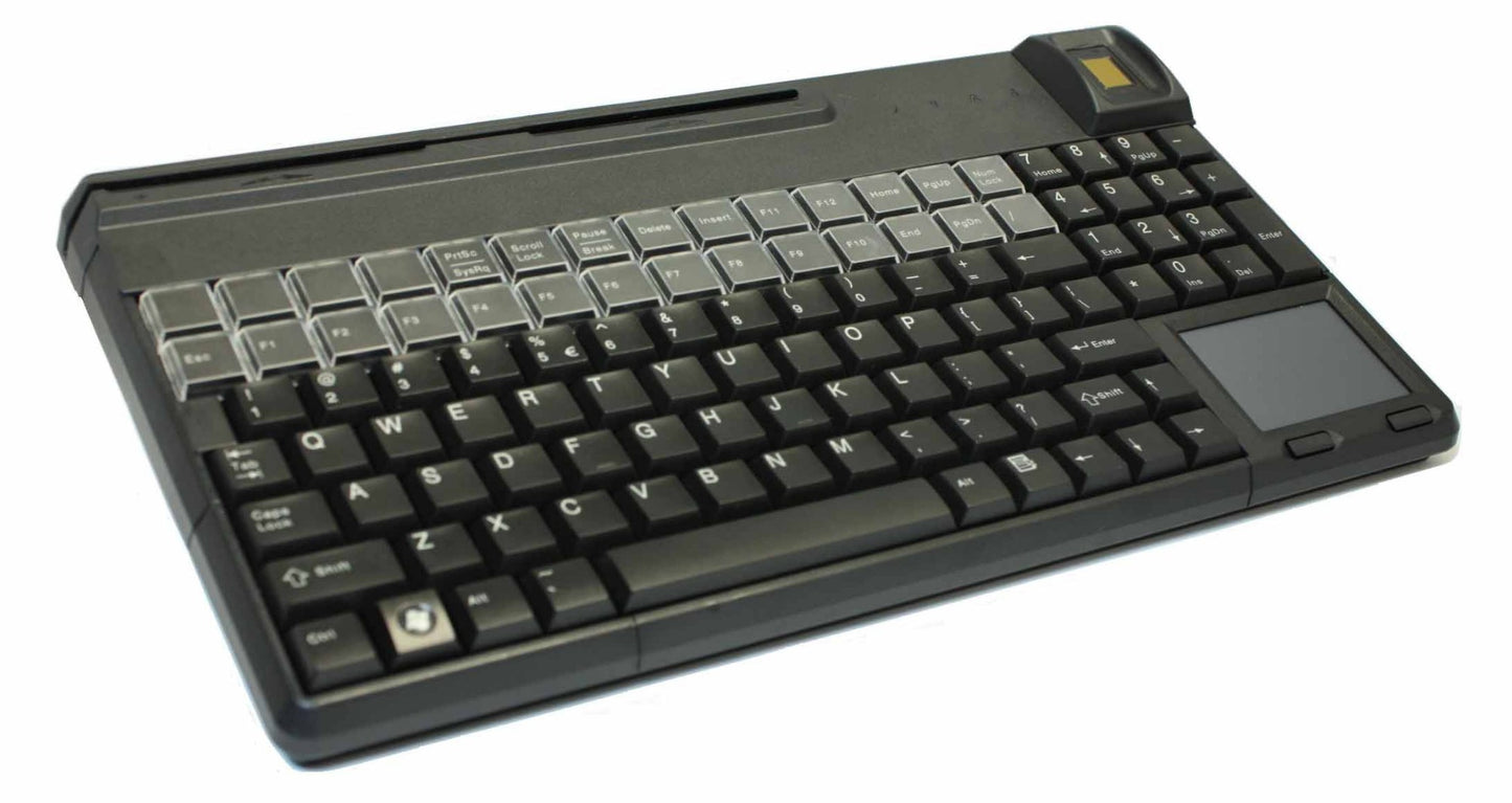 G86-62431EUADAA - CHERRY SPOS BLACK, 14 USB TOUCHPAD 106 KEYS BI