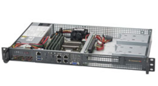 SYS-5018D-FN4T - Supermicro SUPER SERVER-INTEL, XEON D, X10SDV-TLN4F, 505-203B, BLACK