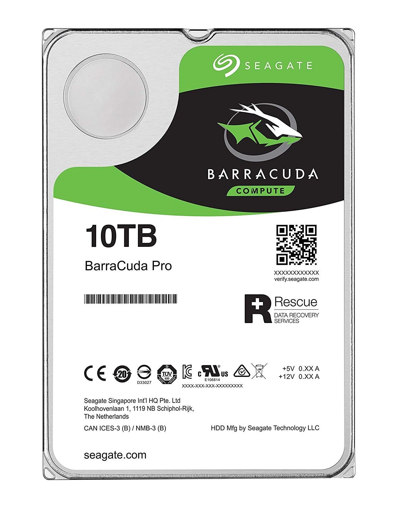 Seagate Barracuda Pro 3.5" 10000 GB Serial ATA III