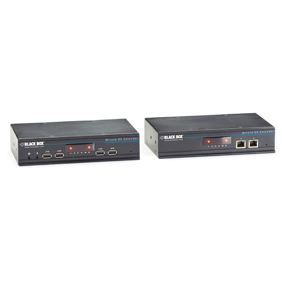 ACU5800A - Black Box KVM EXTENDER - SINGLE- OR DUAL-HEAD, DISPLAYPORT, USB 2.0, SINGLE-ACCESS, CATX,