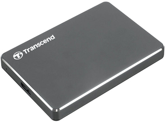 Transcend StoreJet 25C3 external hard drive 1000 GB Gray