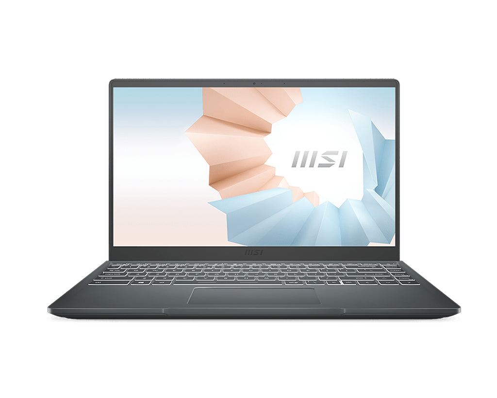 MSI Modern B5M-053 5500U Notebook 14" Full HD AMD Ryzenâ„¢ 5 8 GB DDR4-SDRAM 256 GB SSD Wi-Fi 6 (802.11ax) Windows 10 Home Gray