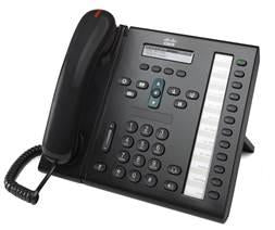 Cisco Unified 6961, Refurbished IP phone Black