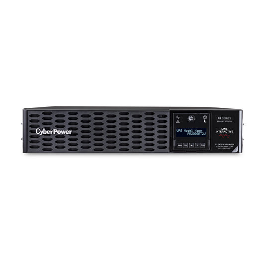 CyberPower PR2000RT2UN uninterruptible power supply (UPS) Line-Interactive 2 kVA 2000 W 8 AC outlet(s)