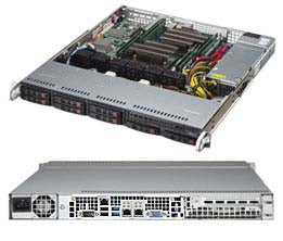 Supermicro CSE-113MFAC2-605CB computer case Rack Black 600 W