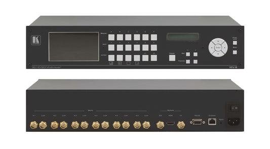 Kramer Electronics THE MV-6 IS A VERSATILE, HIGH-PERFORMANCE MULTIVIEWER FOR 3G HD-SDI VIDEO SIGNAL