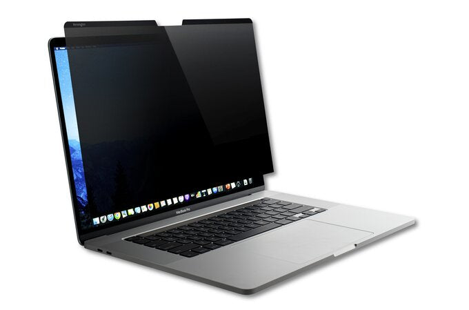 SEAMLESSLY ATTACHES TO THE LAPTOPS MAGNETIC FRAME, ALLOWING THE MACBOOK PRO TO C