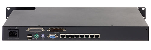 APC KVM0108A KVM switch Rack mounting Black