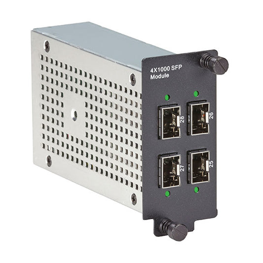 GIGABIT ETHERNET (1000-MBPS) EXTREME TEMPERATURE SWITCH MODULE - (4) 100/1000-MB