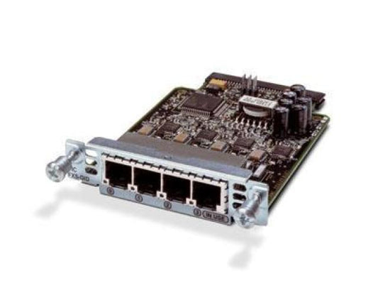 VIC3-4FXS/DID-RF - Cisco FOUR-PORT VOICE INTERFACE CARD - FXS AND