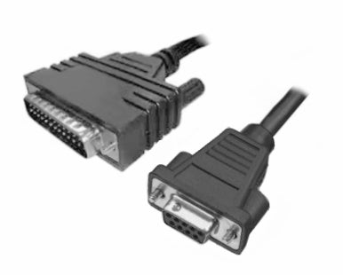 Honeywell MX9055CABLE serial cable Black MX9 RS-232