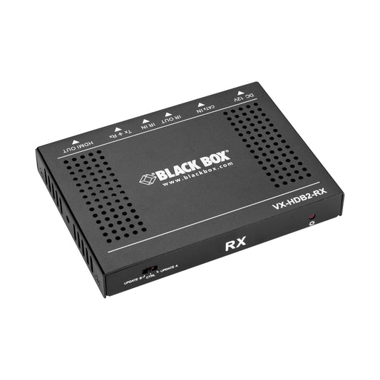 VX-HDB2-RX - Black Box HDR CATX VIDEO EXTENDER RECEIVER - 4K HDMI 2.0, 60HZ, 4:4:4 CHROMA