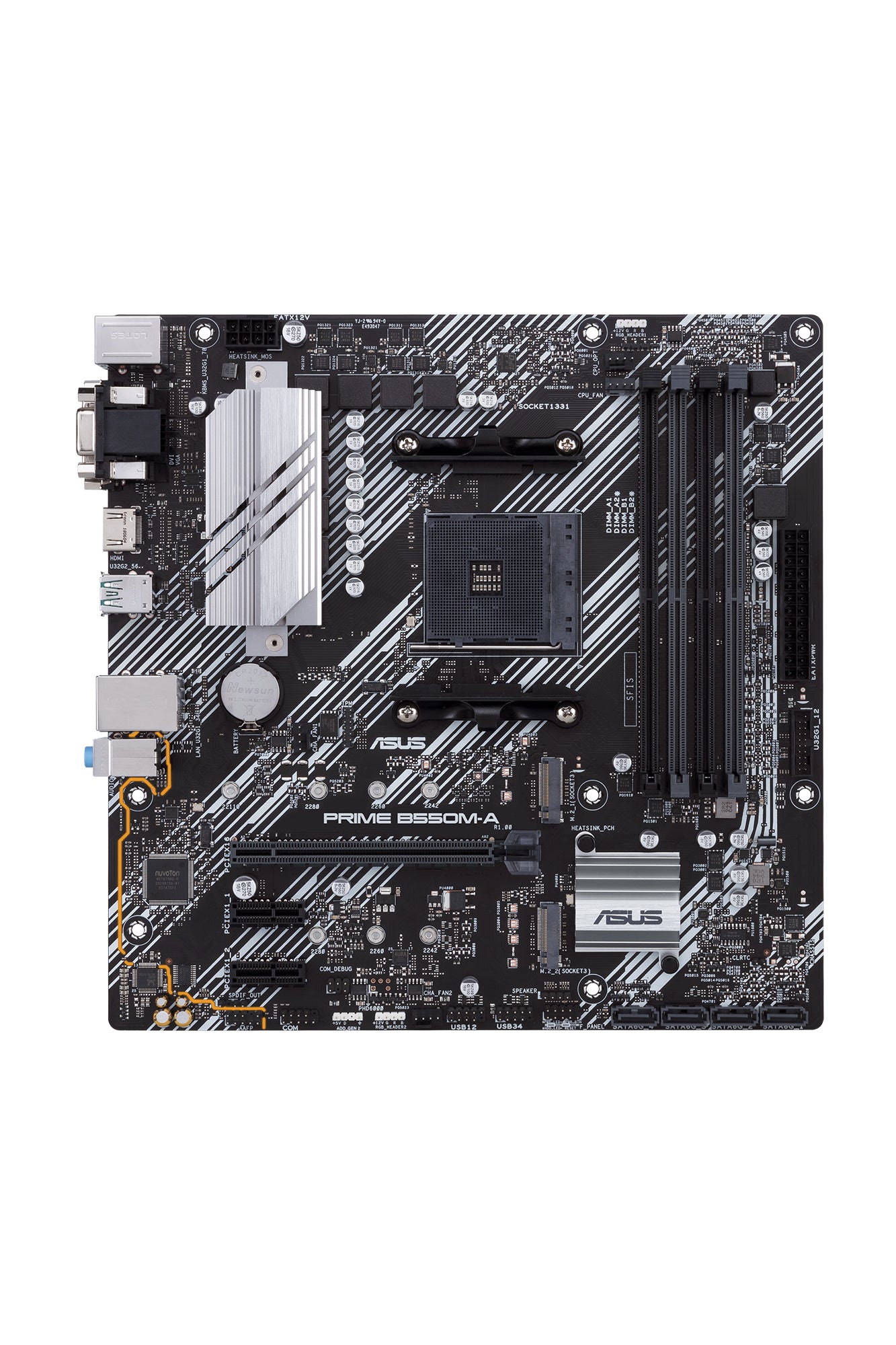 ASUS Prime B550M-A/CSM AMD B550 Socket AM4 micro ATX