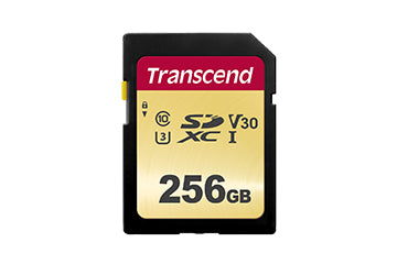 Transcend TS256GSDC500S memory card 256 GB SDXC MLC