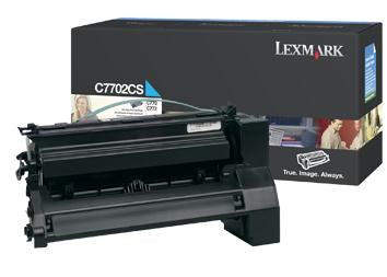 TONER CARTRIDGE - CYAN - 6000 PAGES AT 5% COVERAGE - FOR LEXMARK C770N / C770DN