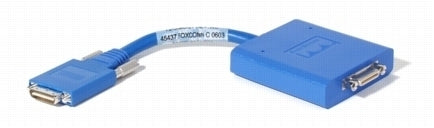 Cisco Smart Serial WIC2/T 26 Pin - RS232 D25 Male DTE serial cable Blue