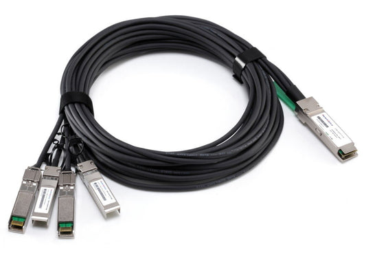 Hewlett Packard Enterprise BLc QSFP+ to 4x10G SFP+ AOC 15m Opt fiber optic cable 590.6" (15 m) QSFP+ 4x SFP+