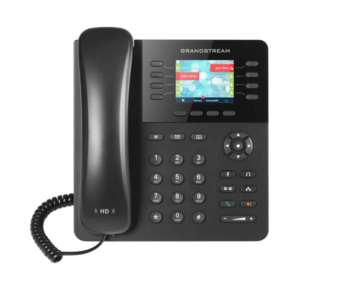 GXP2135 - Grandstream Networks THE IS A LINUX-BASED DEVICE WITH 8 DUAL-COLOR XML PROGRAMMABLE LINE KEYS