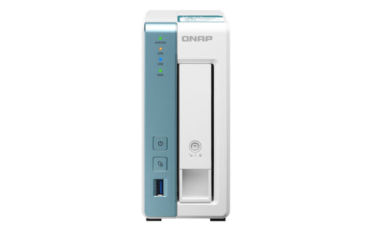 QNAP TS-131K NAS Tower Ethernet LAN Turquoise, White AL214