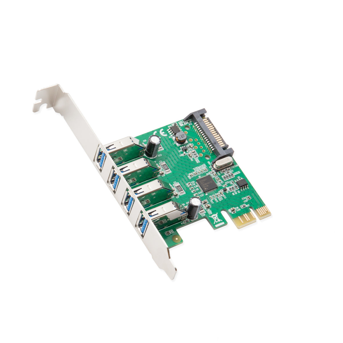 SD-PEX20159 - SYBA PCI-EXPRESS 2.0 X1 USB 3.0 4-PORT CARD