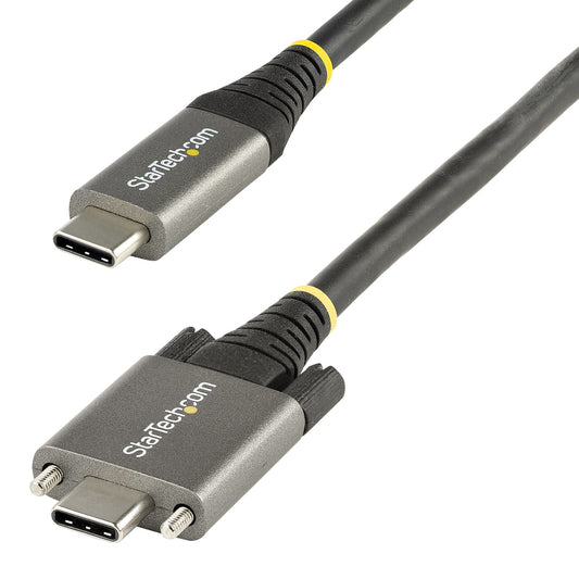USB31CCSLKV1M - StarTech.com 1M SIDE SCREW LOCKING USB C CABLE 10GBPS