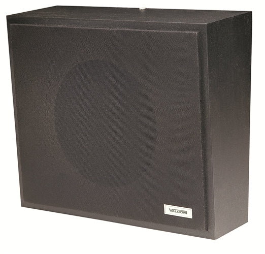 V-1016-BK - Valcom ONE-WAY, AMPLIFIED WALL SPEAKER, BLACK