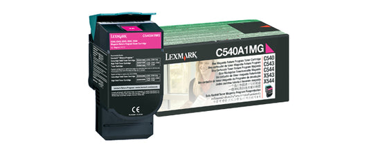 Lexmark C540A4MG toner cartridge Original Magenta 1 pcs