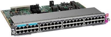 WS-X4748-RJ45V+E - Cisco CATALYST 4500E 48-PORT POE 802.3AT 10/10
