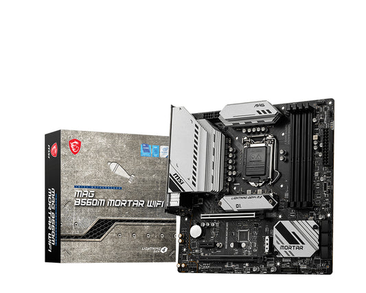 MSI MAG B560M MORTAR WIFI motherboard Intel B560 LGA 1200 micro ATX