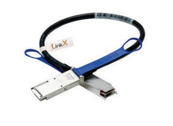 Lenovo 1.25m Mellanox QSFP Passive DAC InfiniBand cable 49.2" (1.25 m) Black,Blue