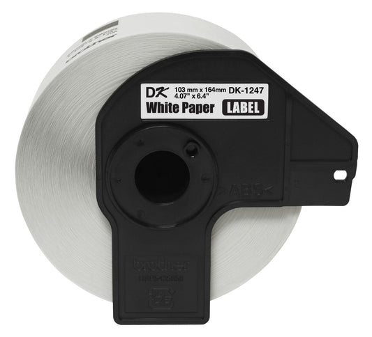 DK1247 - Brother DIE-CUT LARGE PAPER SHIPPING LABELS