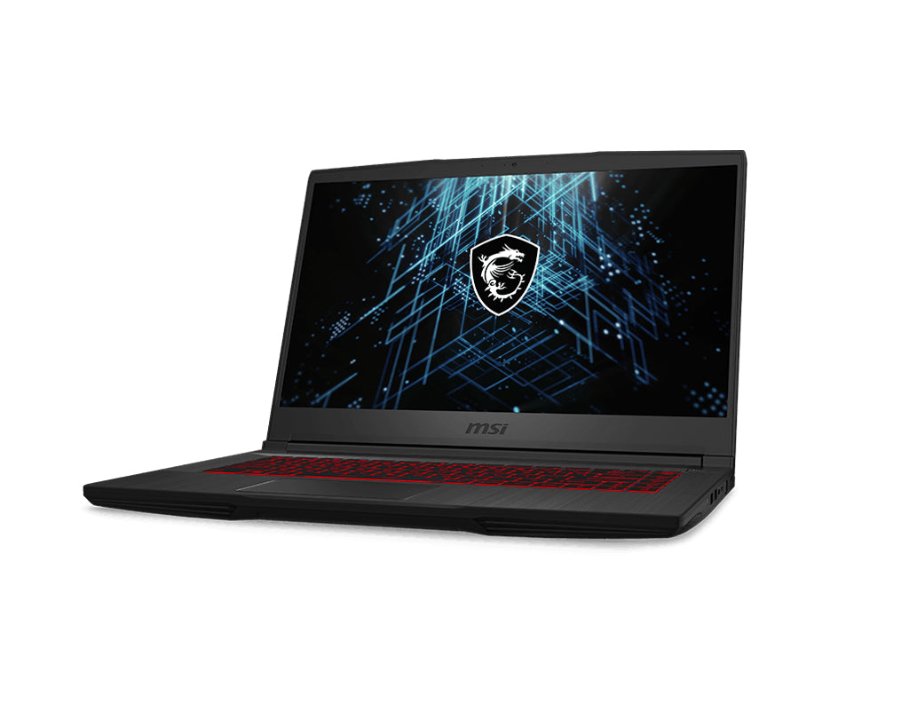 MSI Gaming GF63 11UD-261 Thin i5-11400H Notebook 15.6" Full HD IntelÂ® Coreâ„¢ i5 8 GB DDR4-SDRAM 512 GB SSD NVIDIA GeForce RTX 3050 Ti Wi-Fi 6 (802.11ax) Windows 10 Home Black