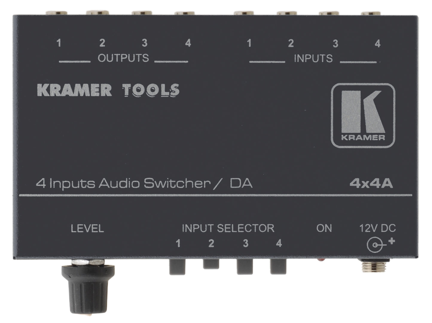4X4A - Kramer Electronics 4X1 AUDIO SWITCHER 1:4 AUDIO DA