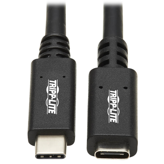 U421-003 - Tripp Lite USB-C EXTENSION CABLE M/F 3 60W PD