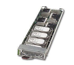 Supermicro MicroBlade MBI-6418A-T7H Intel SoC BGA 1283 Gray, Silver