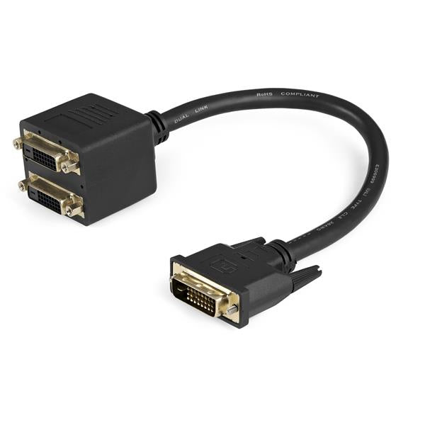 DVISPL1DD - StarTech.com CONNECT TWO DVI-D DISPLAYS SIMULTANEOUSLY TO A SINGLE DVI-D VIDEO SOURCE