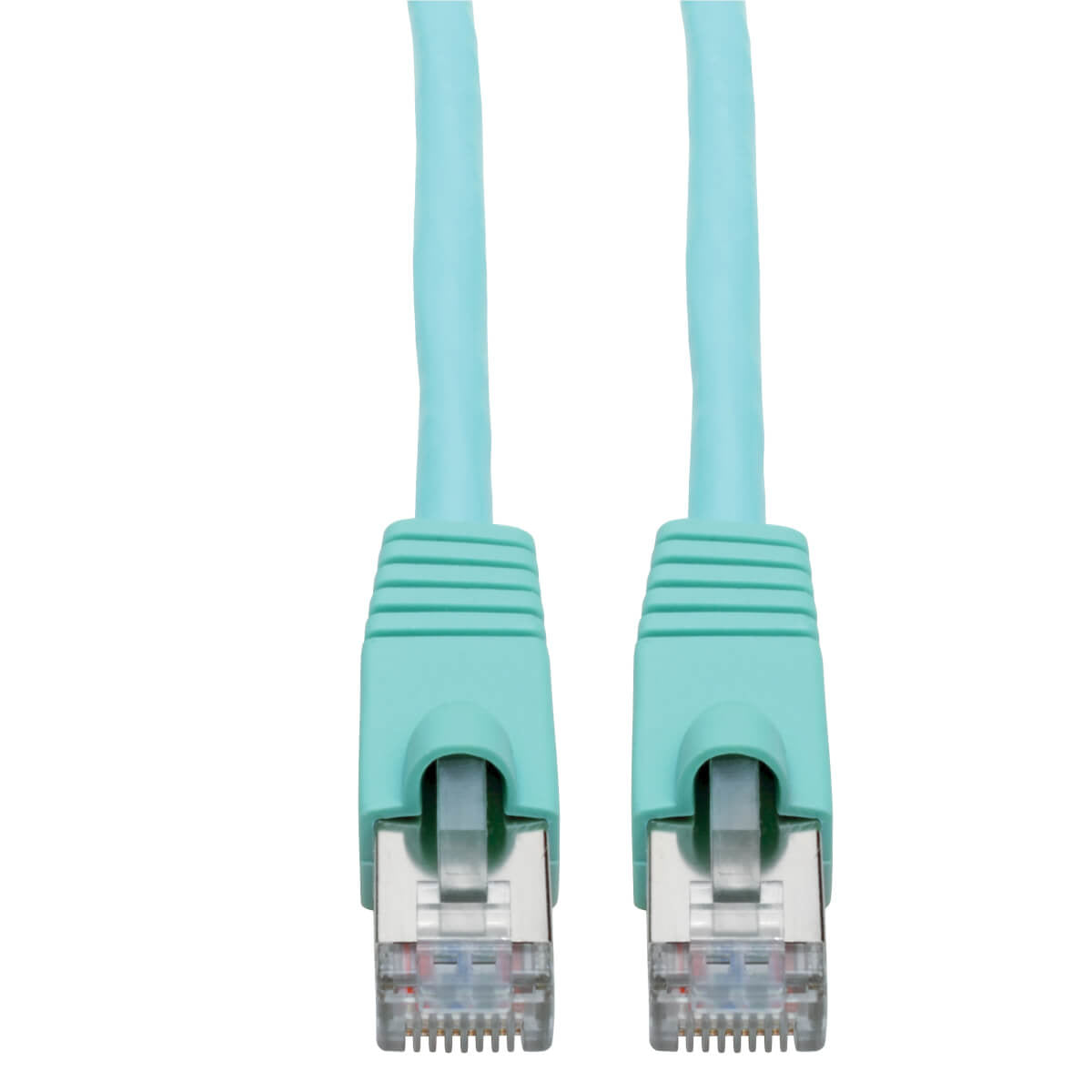 Tripp Lite N262-035-AQ networking cable Aqua color 420.5" (10.7 m) Cat6a S/UTP (STP)