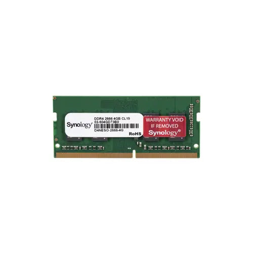 D4NESO-2666-4G - Synology RAM DDR4-2666 NON-ECC SO-DIMM 4GB