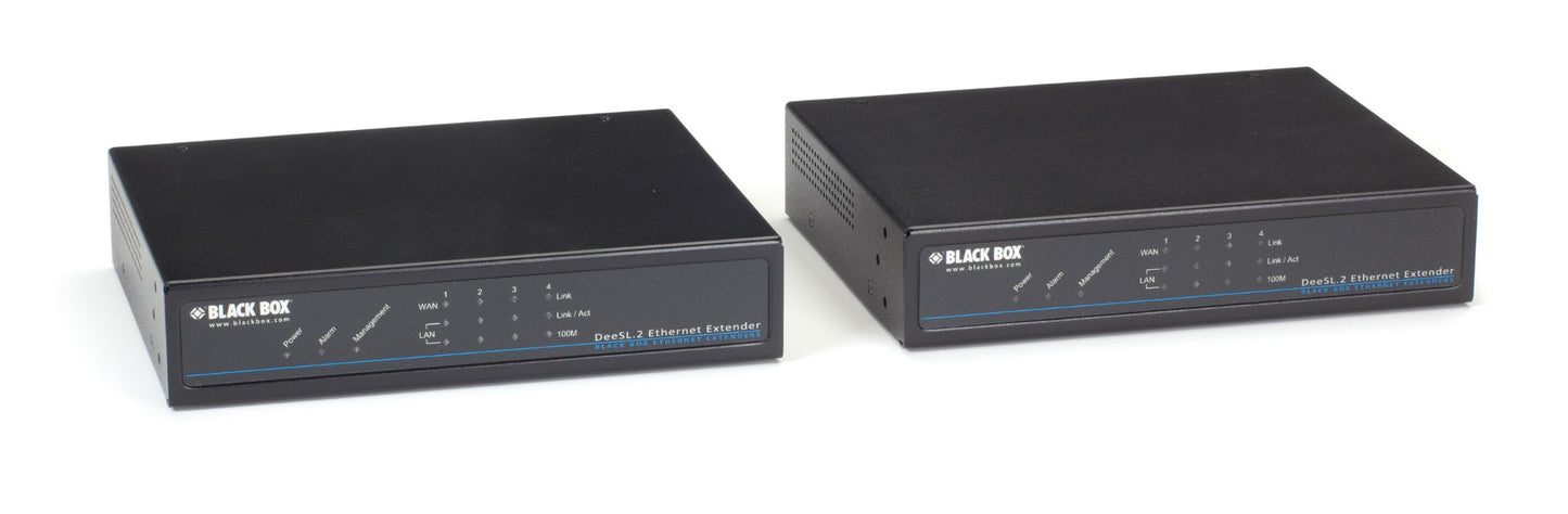 Black Box LB522A-KIT-R2 network extender Network transmitter & receiver 10, 100 Mbit/s