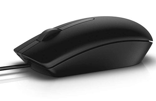 DELL MS116 mouse Ambidextrous USB Type-A Optical 1000 DPI