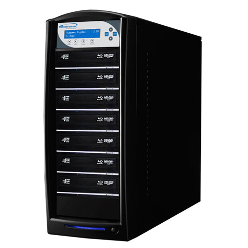 SHARKBLU-S7T-XL-BK - Vinpower Digital SHARKBLU HDD TO 7 BLU-RAY/DVD/CD DUPLICATOR