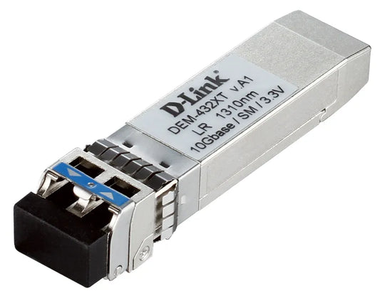 DEM-432XT - D-Link 10GBASE-LR SINGLE-MODE SFP+ TRANSCEIVER, UP TO 10KM