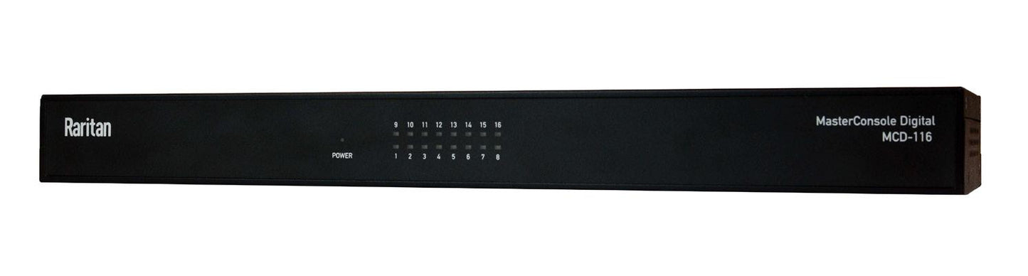 Raritan MCD-216 KVM switch Rack mounting Black