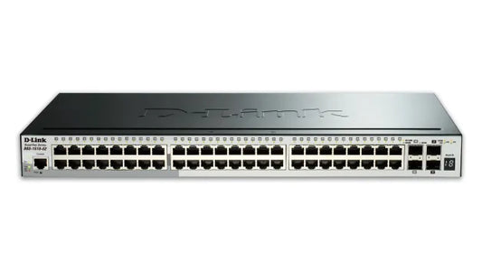 DGS-1510-52X - D-Link DGS-1510 SERIES SMART MANAGED 52-PORT GIGABIT SWITCH INCLUDING 4 10GBE SFP+ PORT