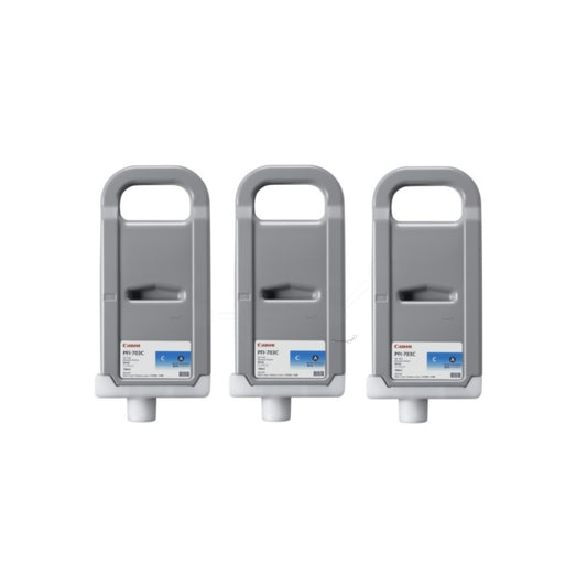 2964B003 - Canon 3PK PFI-703C INK TANK DYE CYAN 700ML