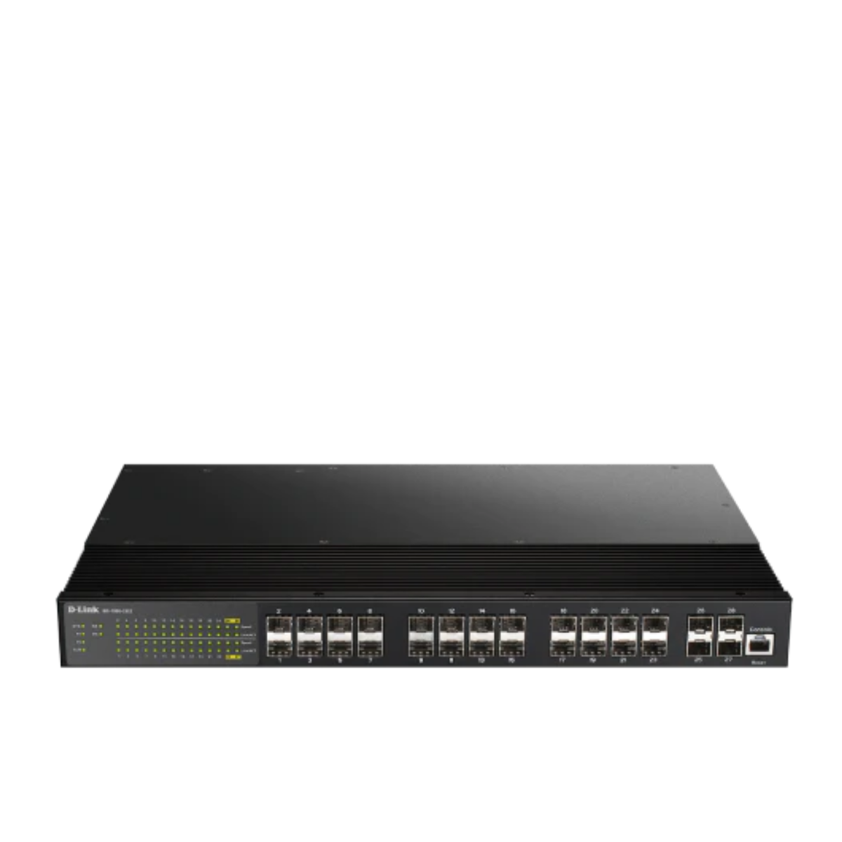 DIS-700G-28XS - D-Link 24-Port Gigabit SFP 4-Port 10G SFP+ Industrial Managed Switch