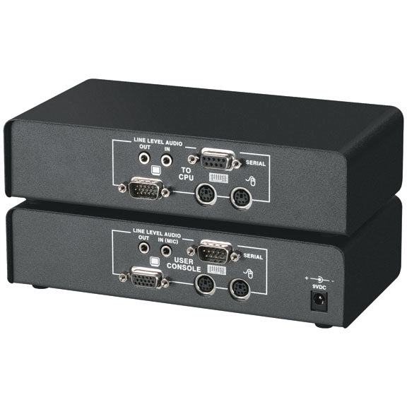 KVM EXTENDER VGA PS/2 RS232 AUD