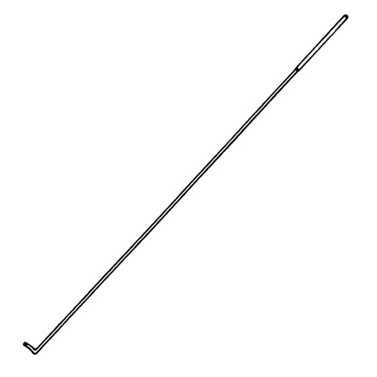 74689 - Da-Lite PULL ROD MOD B UNPOLISHD CHRME