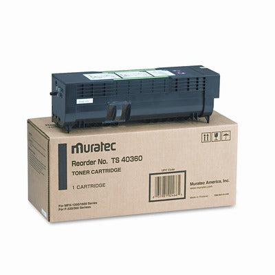 TS40360 - Muratec TONER CARTRIDGE - BLACK - 15000 PAGES - FOR F320, F360, MFX1200, MFX1600, MFX170