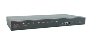 APC 8 Port Multi-Platform Analog KVM KVM switch Rack mounting